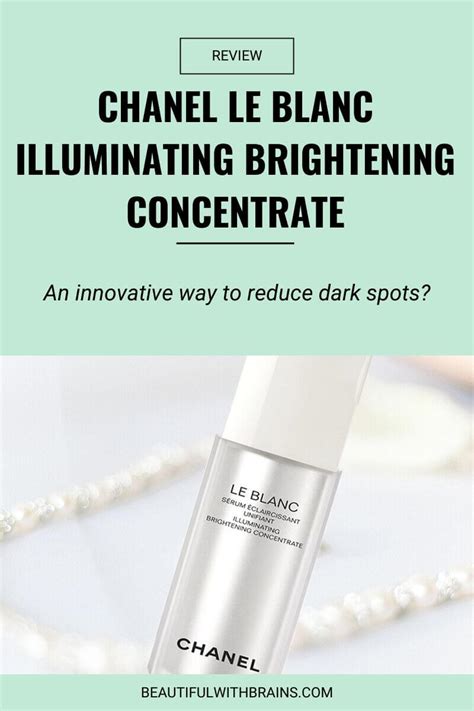 Chanel Le Blanc Illuminating Brightening Concentrate Review